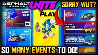 𝐍𝐞𝐰 𝐒𝐞𝐚𝐬𝐨𝐧: Events Tour & Sonic Racing Around the World (Asphalt Legends Unite)