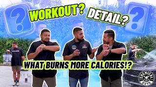 Does Washing Your Car Burn More Calories Than Working Out?  We Experiment To Uncover The Truth!