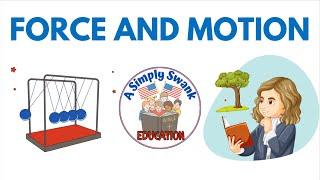 FORCE & MOTION for kids- ISAAC NEWTON - LEARN SIMPLY Swank EDUCATION, CHRISTIAN SCIENCE FOR KIDS