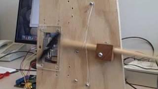 Prototype Stepper/Servo Drumbot