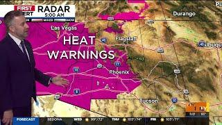 Extremely hot July 4 weekend in store for Phoenix