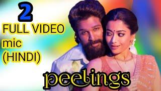 PEELINGS (Full song) - Hindi || ALLU ARJUN || RASHMIKA || PUSHPA 2 THE RULE || SUKUMAR || DSP,JAVED