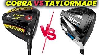 Cobra Speedzone Golf Driver vs TaylorMade SIM Max D Draw Golf Driver Review and Comparison