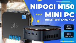  Mini PC, MAX Power? NiPoGi N150 Review! 