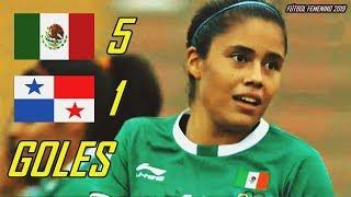 MÉXICO FEMENINO VS PANAMÁ FEMENINO 5-1 | GOLES | FÚTBOL FEMENINO 2019