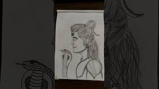 Shiv Ji Drawing #love #trending #trending #art #pencildrawing #shiv #devotional #yt_shorts