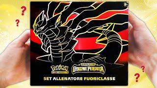 APRO IL SET ALLENATORE FUORICLASSE DI POKEMON ORIGINE PERDUTA! - Elite Trainer Box Giratina