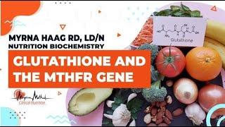 The Biochemical pathway of MTHFR gene and Glutathione. Dietitian properly adjusts vitamins