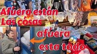 ️AFÚERA ESTÁN LAS CÓSASAFÚERA ESTA TODOES PARA NO CREERLO/Dumpster Diving/Lo Que Tiran en usa