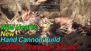 Wild hearts New hand cannon build Hunt: Golden Tempest "57 sec" (Solo / Hand Cannon) 