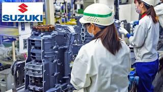 Suzuki Outboard Motor production - That's how ship engines are made