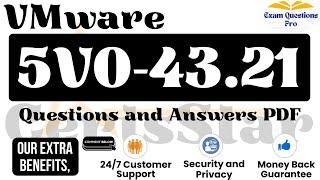 5V0-43.21 Questions and Answers PDF | VMware NSX Advanced Load Balancer for Operators Skills