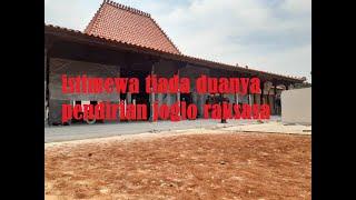 Pendopo Joglo ukir Raksasa kayu jati Lawas