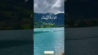 surate nissah #daily #clips #qurantilawat #follow #for #translation #of #sakoonqaalb