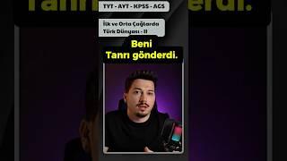 Kut İnancı | YouTube Ders Kesitleri | Sedat TEKİN #tarih #tyt #ayt #yks #kpss #mebags