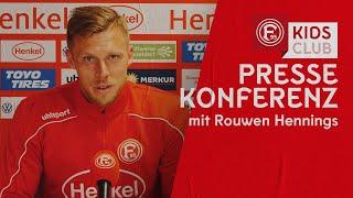 Kids Club Pressekonferenz | F95-Kids fragen Rouwen Hennings