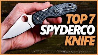 Top 7 Best Spyderco Knife in 2023 (EDC Folding Knives)