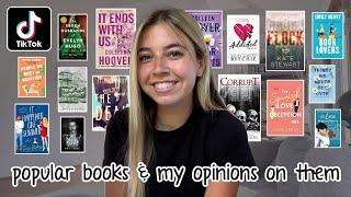 Popular books on Tiktok and MY opinions on them