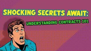 Comic Book Creators Must Watch! Understanding Contracts 101- Luke Stone Studios