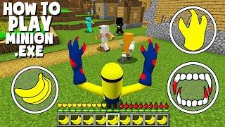 HOW TO TROLL PLAYERS AS MINION.EXE in MINECRAFT ! Scary Minion vs Players - GAMEPLAY Movie traps