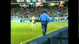 Crazy Bosnian Guy on Match Mexico-Bosnia 09.02.2011.wmv