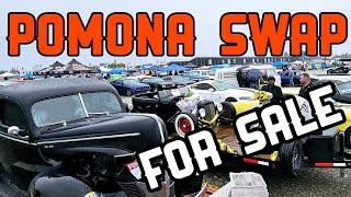 2024 POMONA SWAP MEET & CAR SHOW  - CARS FOR SALE - POMONA, CALIFORNIA