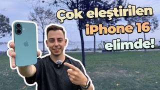 ÇOK ELEŞTİRİLEN İPHONE 16 ELİMDE!