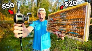 Ultimate Bass Pro Shop Budget Fishing Challenge! (Rod, Reel, & Lures)