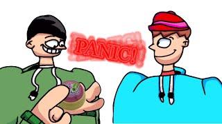 I brought the Panic Button! (From EBay.) #gilbertandwilbur #panicbutton #hoopsandyoyo