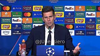 THIAGO MOTTA post Juve-Manchester City 2-0 conferenza stampa: "Non sono uno fissato col suo gioco.."