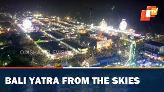 Breathtaking Aerial View Of Bali Yatra 2022 In Cuttack