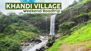 Khandi Waterfalls | Weekend roadtrip near Pune | Bendewadi Waterfall