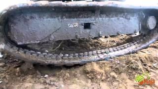 How To Put A Track Back On A Mini Excavator