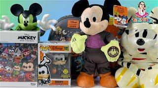 Unboxing and Review of Disney Spooky Edition Mickey and Friends Toy Collection