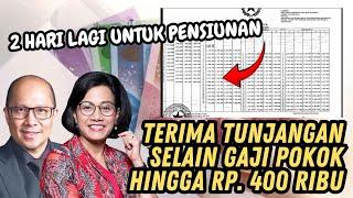 FULL SENYUM BULAN DESEMBER.. PENSIUNAN INI TERIMA TUNJANGAN HINGGA 400 RIBU SELAIN GAJI POKOK