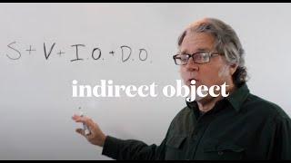 What is an indirect object?