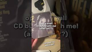 Lana Del Ray CD haul asmr unboxing ᡣ𐭩 #unboxing #music #vinyl #asmr #lana #newmusic #shorts #fyp