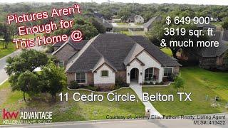 What can you get for $639,000 in Belton TX?