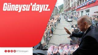 Rize Güneysu'dayız.