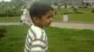 Muhammad Ans is playing in garden 03