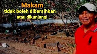 Wanita satu Kampung akan jadi begini bila Makam Niken Gandini Putri Kuning dirawat dibersihkan.