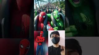 Superheroes going crazy  All Marvel Characters #avengers #shorts #marvel