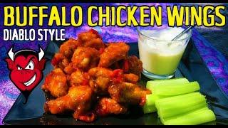 BUFFALO CHICKEN WINGS. EASY TO MAKE STEP BY STEP RESTAURANT / STREET FOOD STYLE #geoffcarter