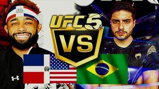 I Went Against One Of Brazil's Best Players on UFC 5! (Part 2)