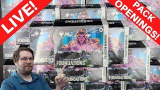 LIVE! MTG Rip & Ship w/ Lance! Foundations Pack, Battles, & Other Collector Packs! #MTG 11/11