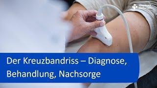 Der Kreuzbandriss - Diagnose, Therapie, Nachsorge - Dr. Volker Stoll, Sportklinik Hellersen