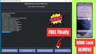 Samsung MDM Unlock Tool | Samsung KG Lock Remove ADB | Techno Infinix MDM Remove Tool V1.0 [FREE]