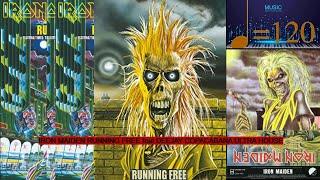 IRON MAIDEN RUNNING FREE feat DEEJAY COPACABANA ULTRA HOUSE Synthcore Metal BLOCO1