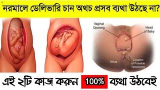 প্রাকৃতিক ভাবে প্রসব বেদনা উঠানোর ২টি উপায়|| ৪০ সপ্তাহের পরও প্রসব ব্যথা না উঠলে এই ২টি কাজ করুন