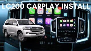 Toyota Land-cruiser (16-21) Apple CarPlay Retrofit! (YOUTUBE/NETFLIX)